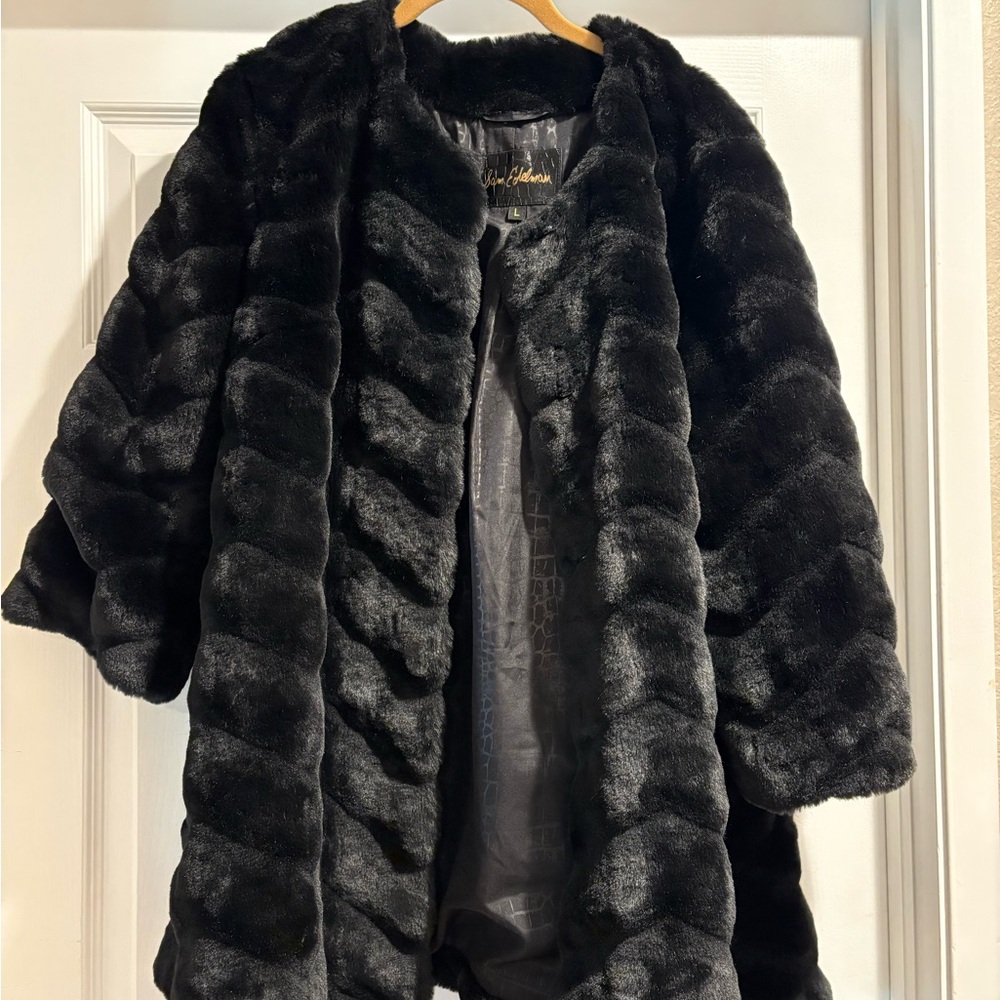 Sam Edelman Black faux fur Jacket